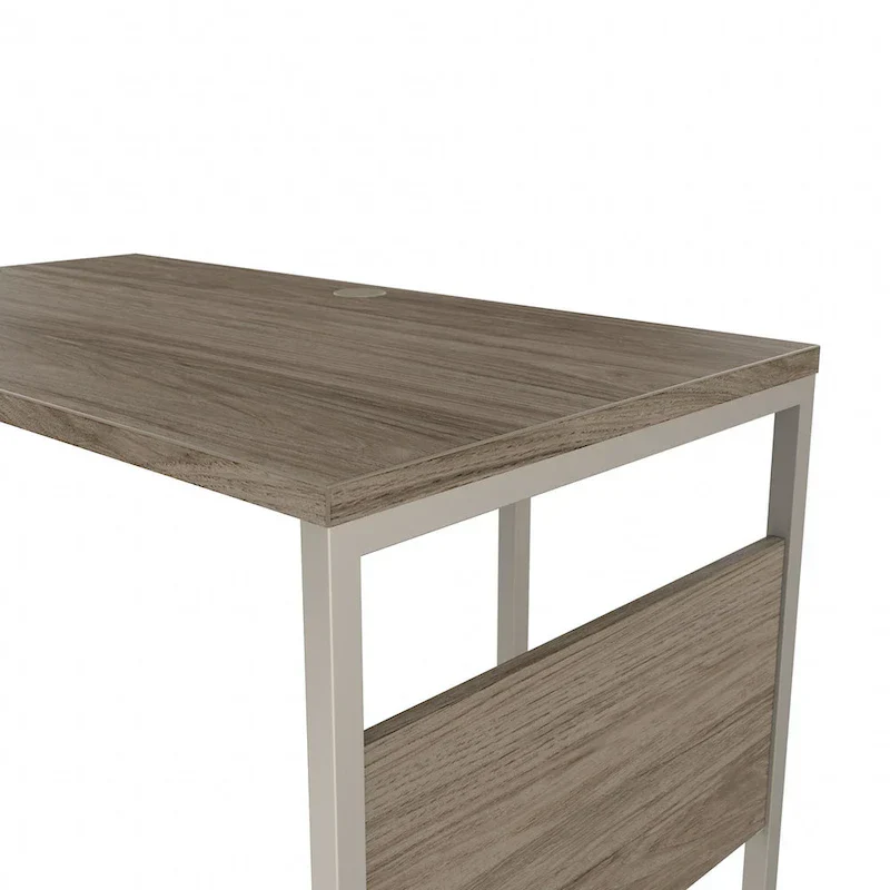 60W x 30D L-Shaped Table Desk with Metal Legs
