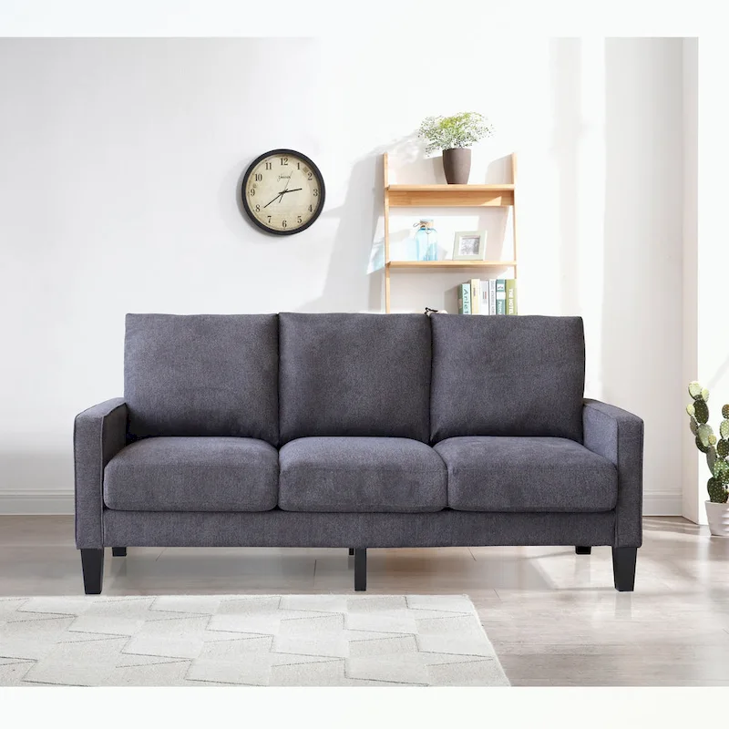 Fabric Upholstered Living Room Furniture Sofa
