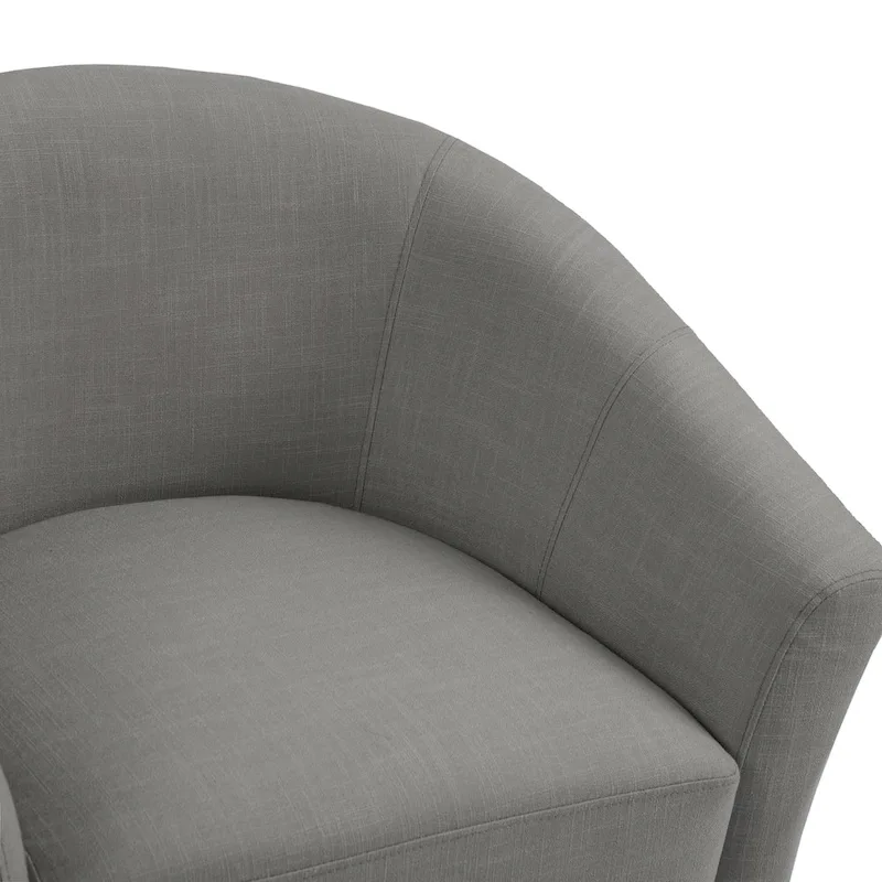 Modern Barrel Accent Chairs Cozy Armchair Club Chair