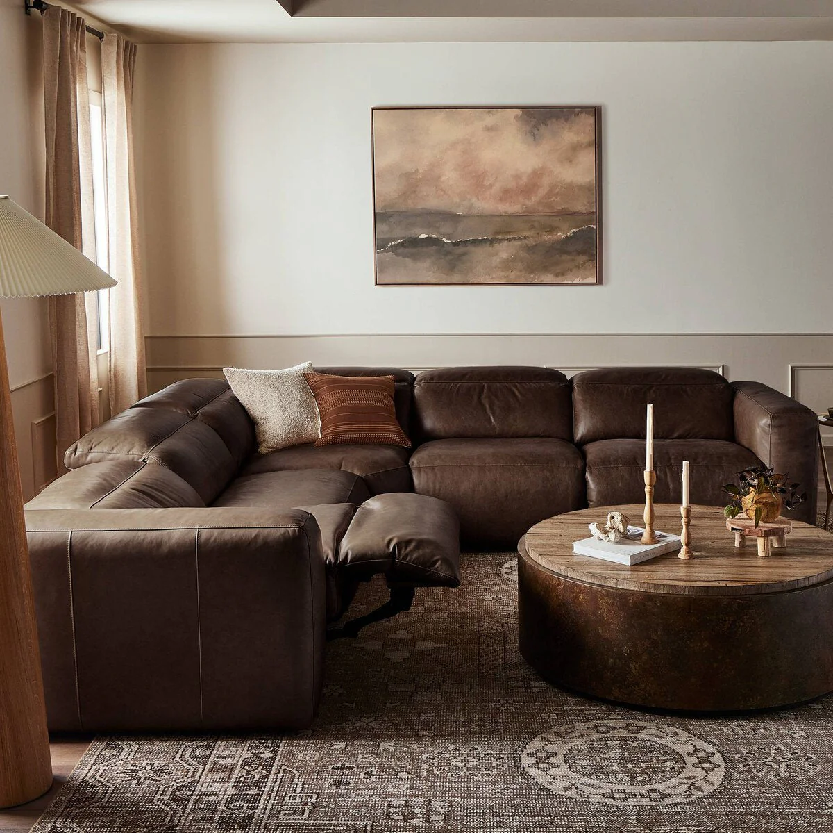 Radley Power Recliner 5-Piece Sectional.