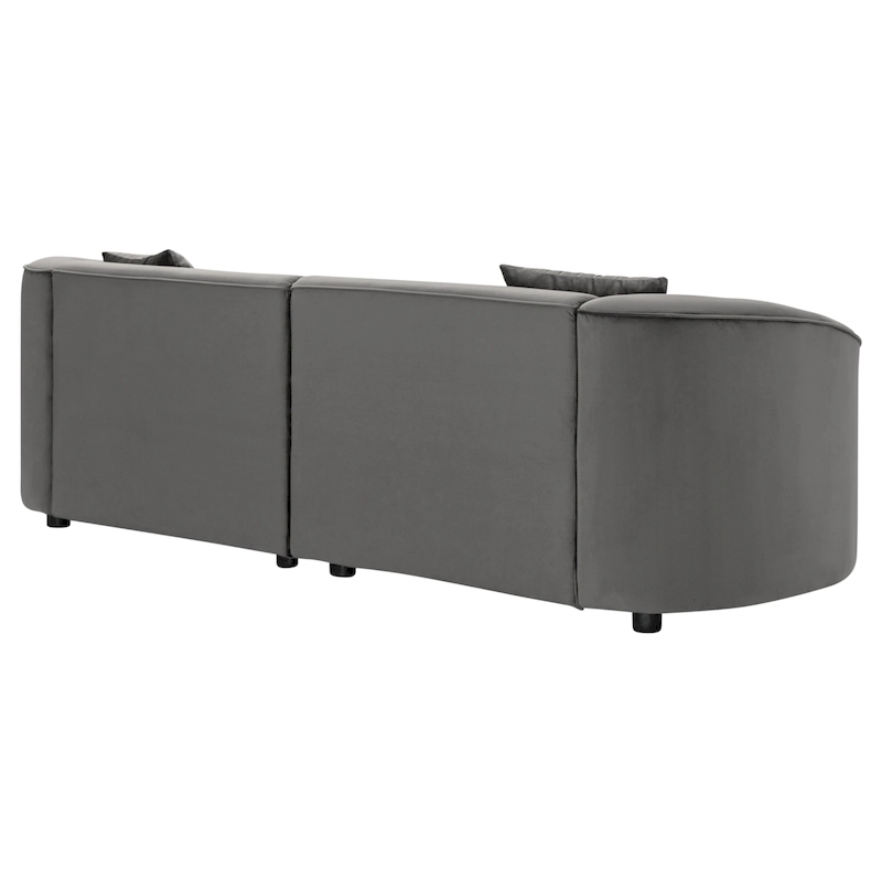 Christopher Knight Home - Allegra Sculptural 87 Curved Sofa