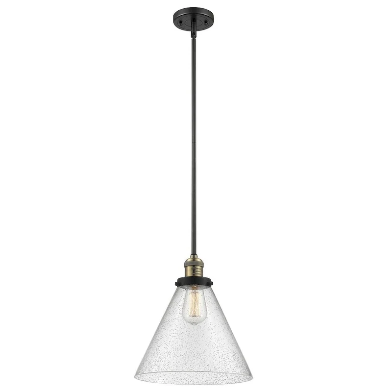 Innovations Lighting X-Large Cone Single Light 12  Wide Pendant with