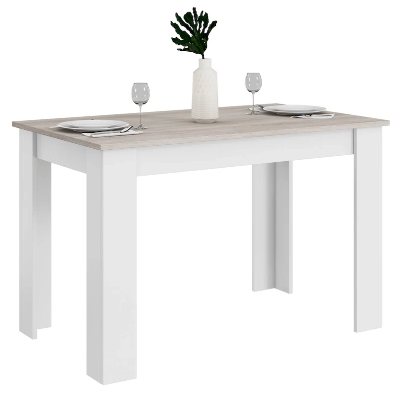 Costway Dining Table 47 Inch Kitchen Dining Table Rectangular for