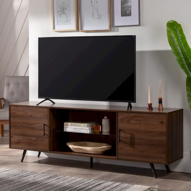 Middlebrook Designs 70-inch Mid-Century Modern TV Stand