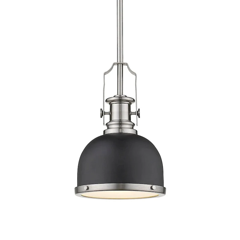 Z-Lite Melange Single Light 8  Wide Pendant