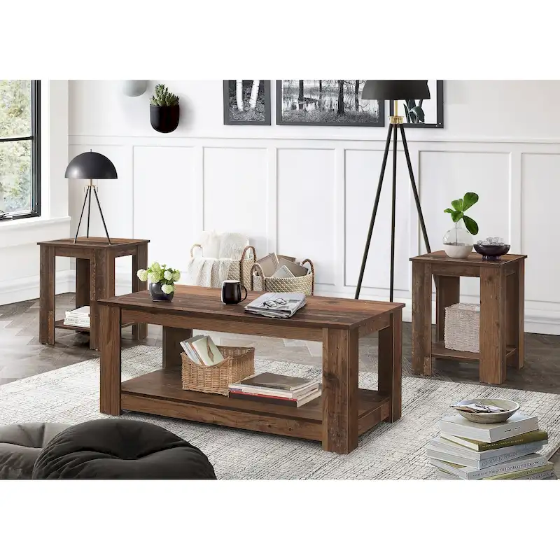 Gloria 3 pieces Coffee Table Set