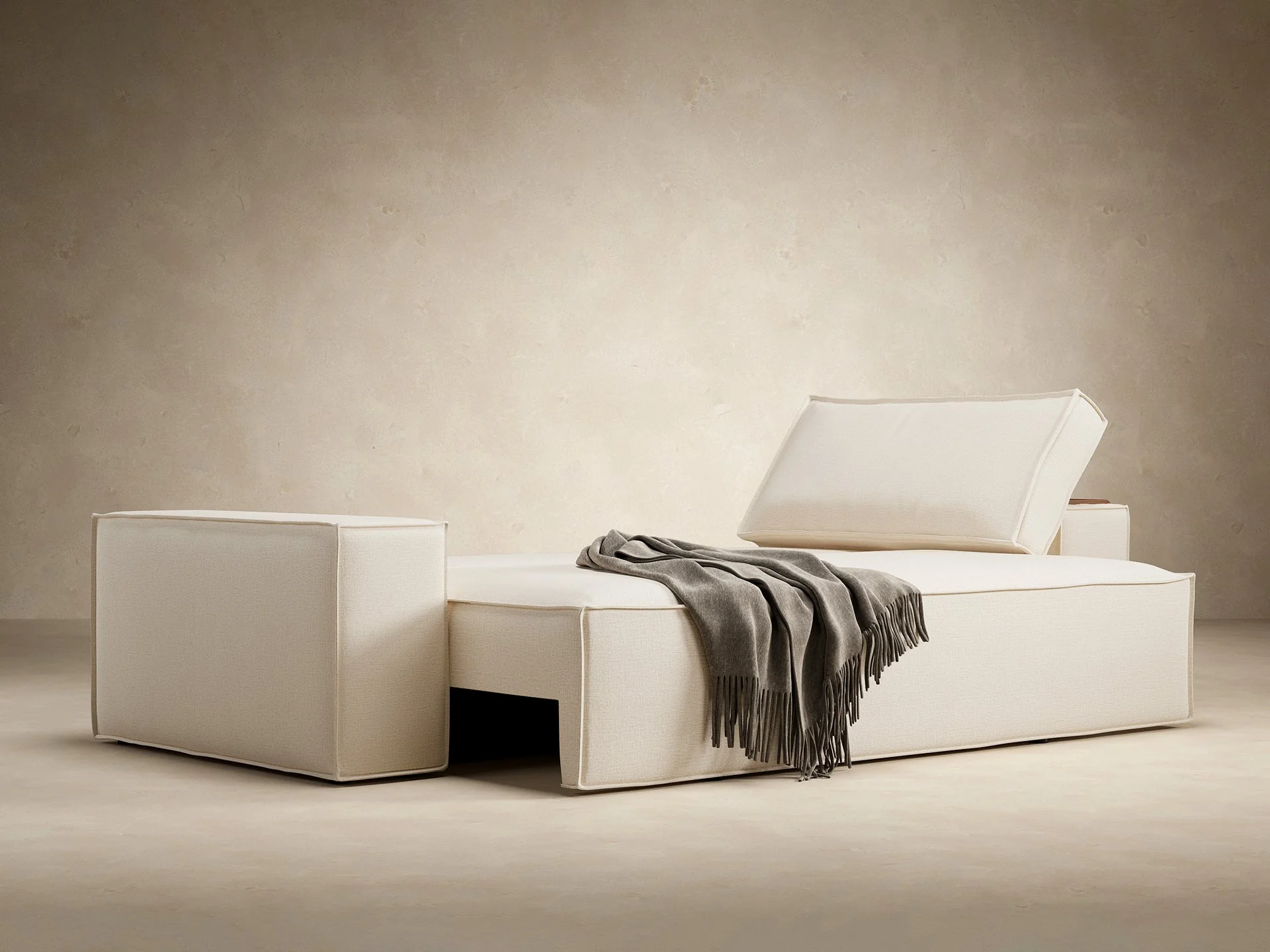 Newilla Wide Arms Sofa Bed