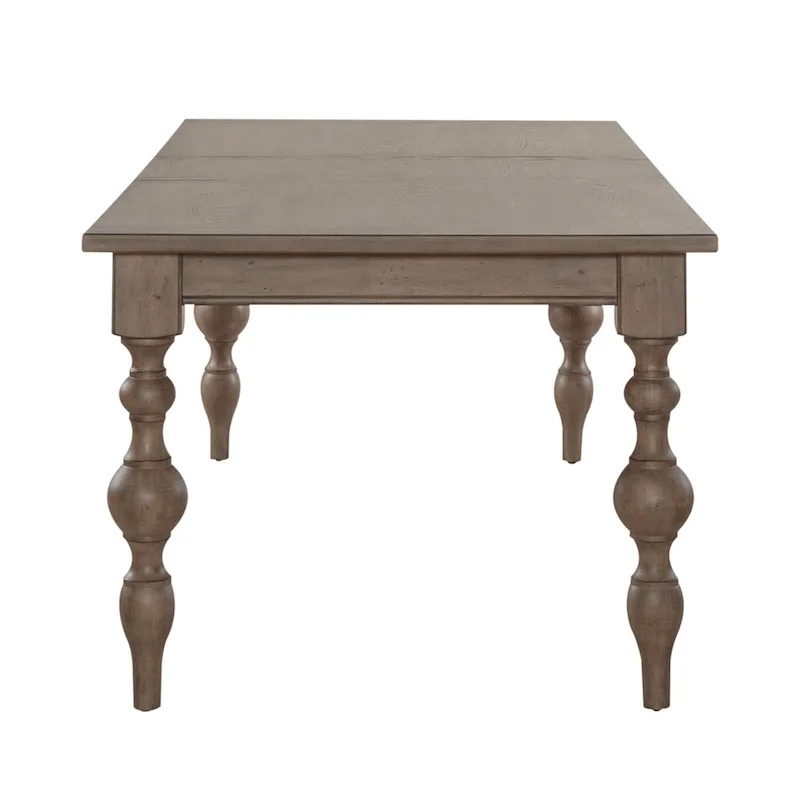 Americana Farmhouse Dusty Taupe Rectangular Leg Table