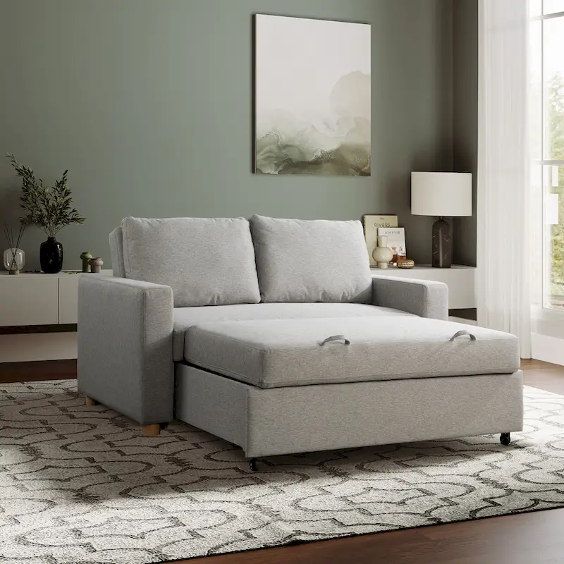 Serta Trenton Convertible Loveseat