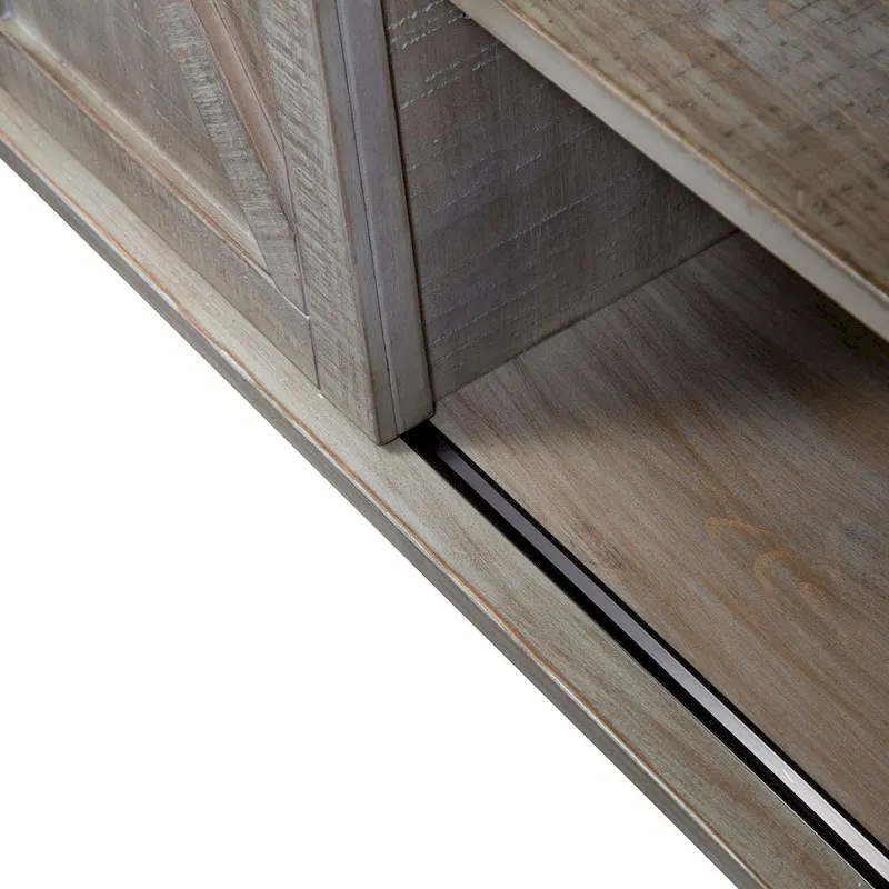 Liberty Furniture Parkland Falls Weathered Taupe Sofa Table