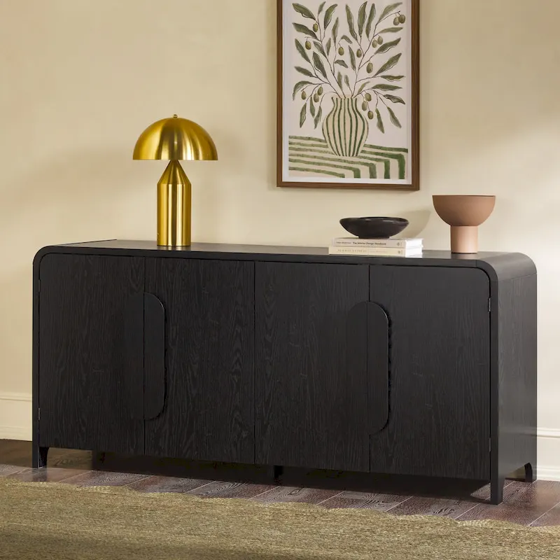 Middlebrook Modern 64-inch Sideboard with Rounded Edges