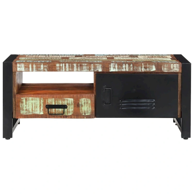 vidaXL Coffee Table Living Room End Table Accent Side Sofa Table Solid Wood