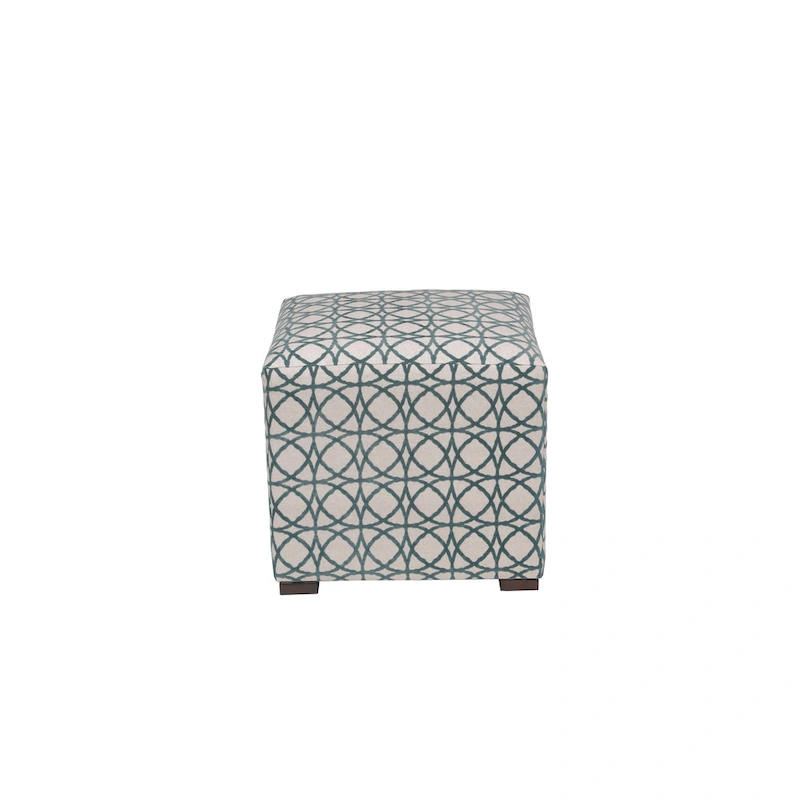 Merton Transtional Square Button Tufted Ottoman