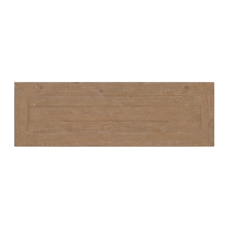 The Gray Barn Downington Solid Wood 2-Drawer Sofa Console Table