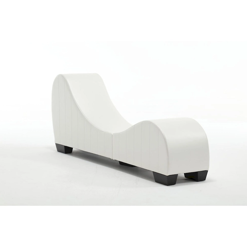 Modern Faux Leather Curved sofa