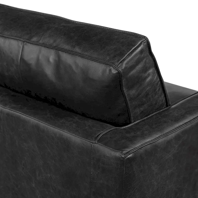 Poly & Bark Mateo 82.5 Sofa - Full Grain Genuine Italian Leather