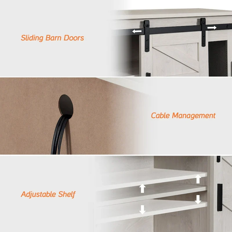 WAMPAT 36 inch 3 Sided Glass Electric Fireplace InsertBlack