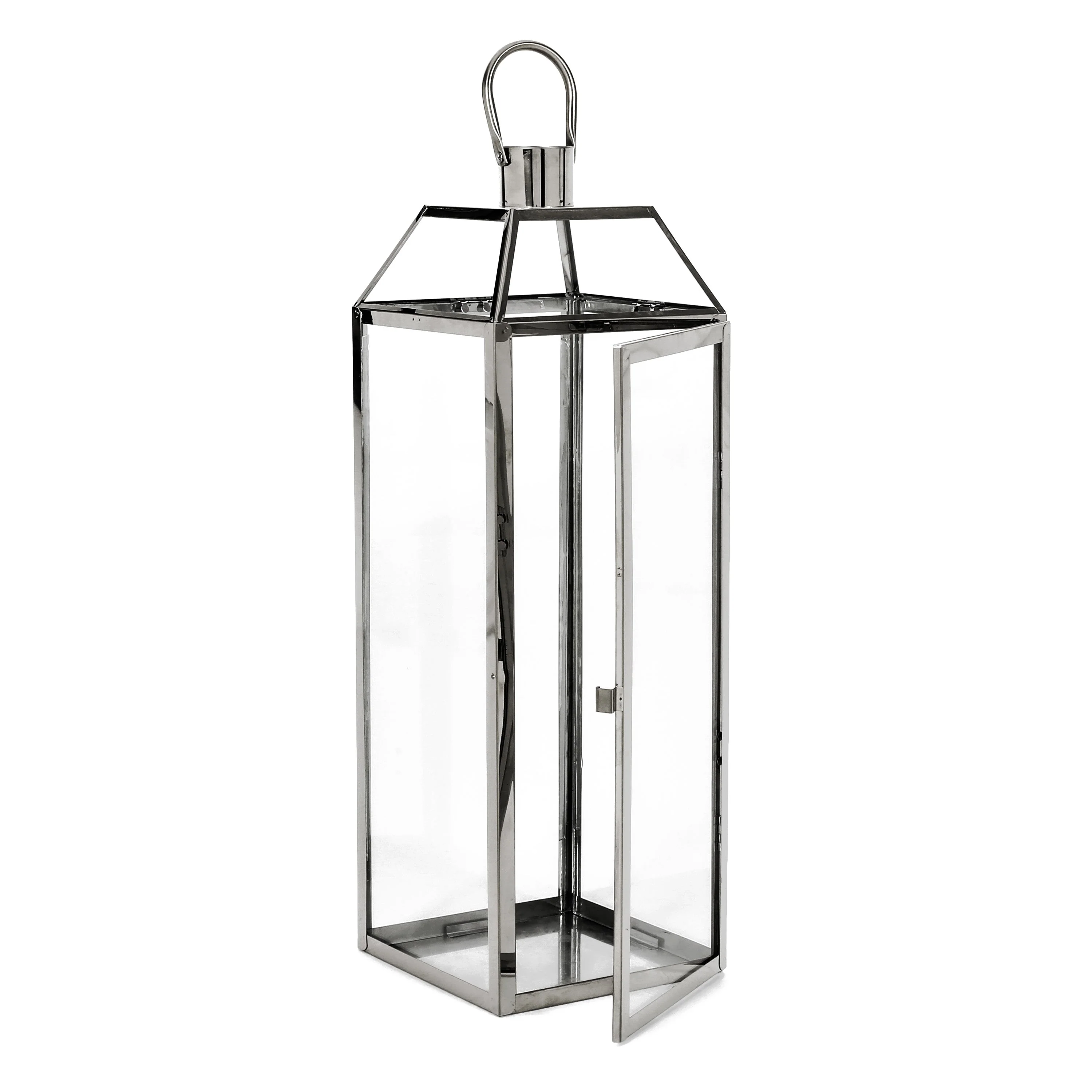 Hamel 22 Modern Stainless Steel Lantern