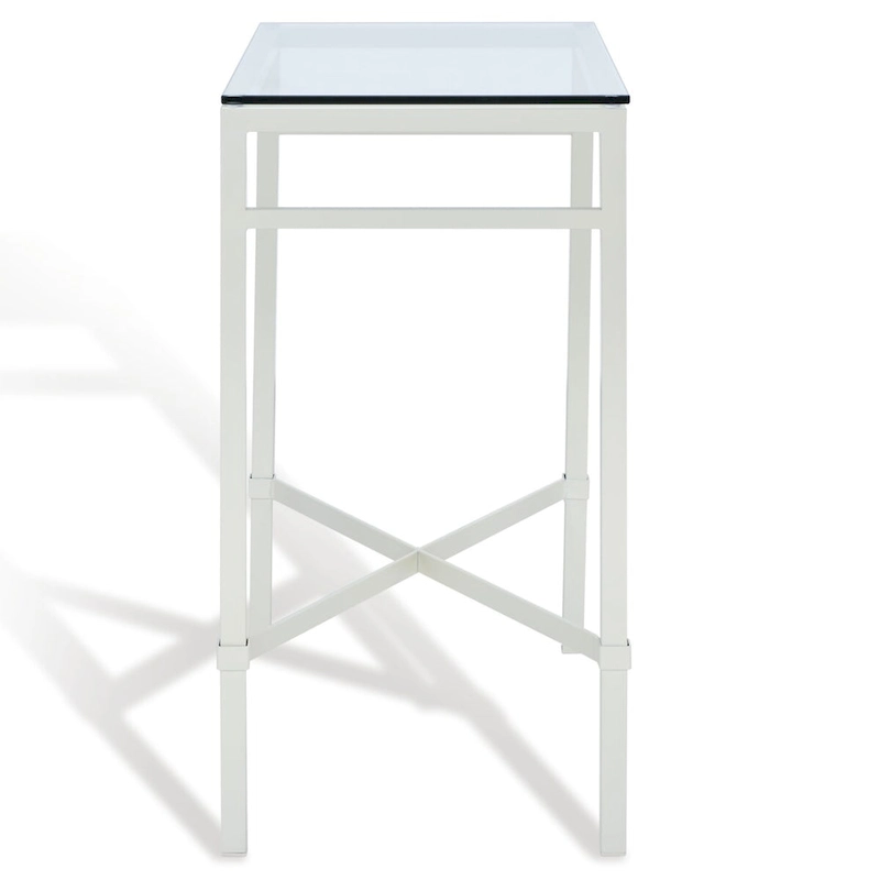 SAFAVIEH Couture Vallie Side Table - 22 W x 13 D x 25 H - 22Wx13Dx25H