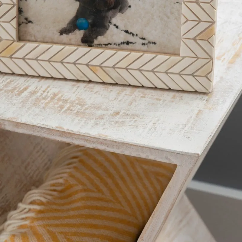 Tessier Triangle Side Table Natural