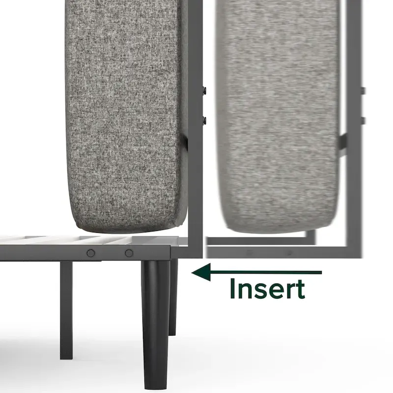 Priage by ZINUS Upholstered Cushion Headboard