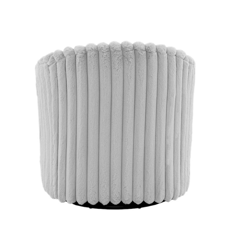 Single Sofa Armchair Swivel Barrel Chair (Set of 2)