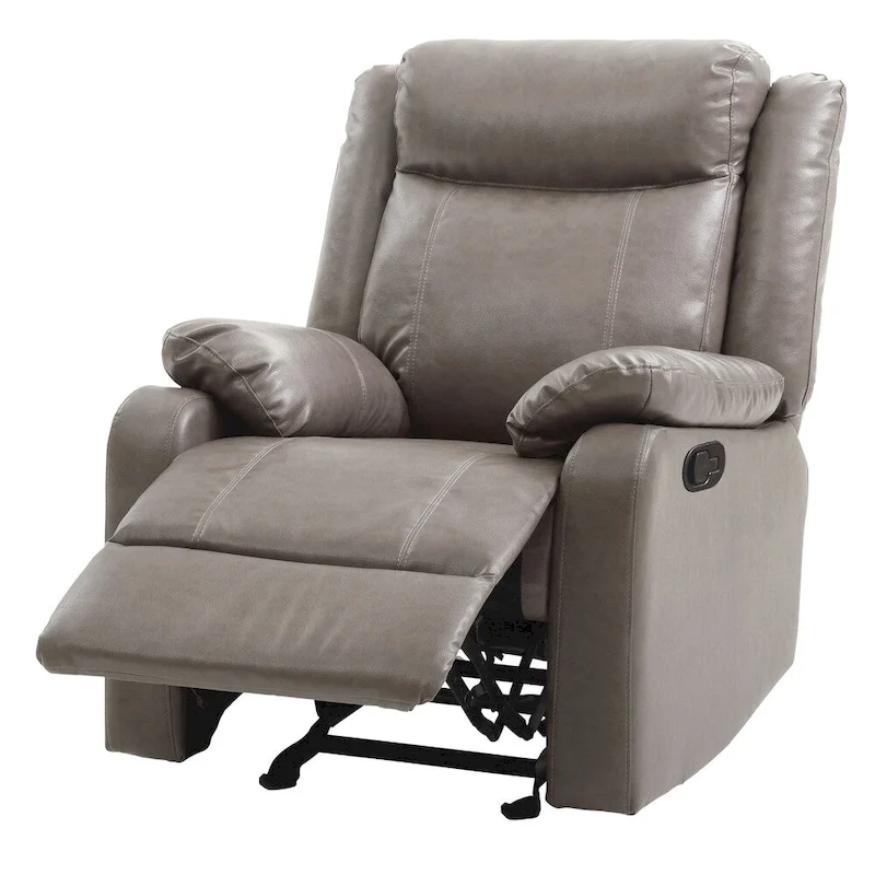 Copper Grove Zug Faux Leather Rocking Recliner