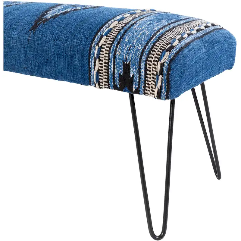 Avril Modern Southwestern Upholstered Bench
