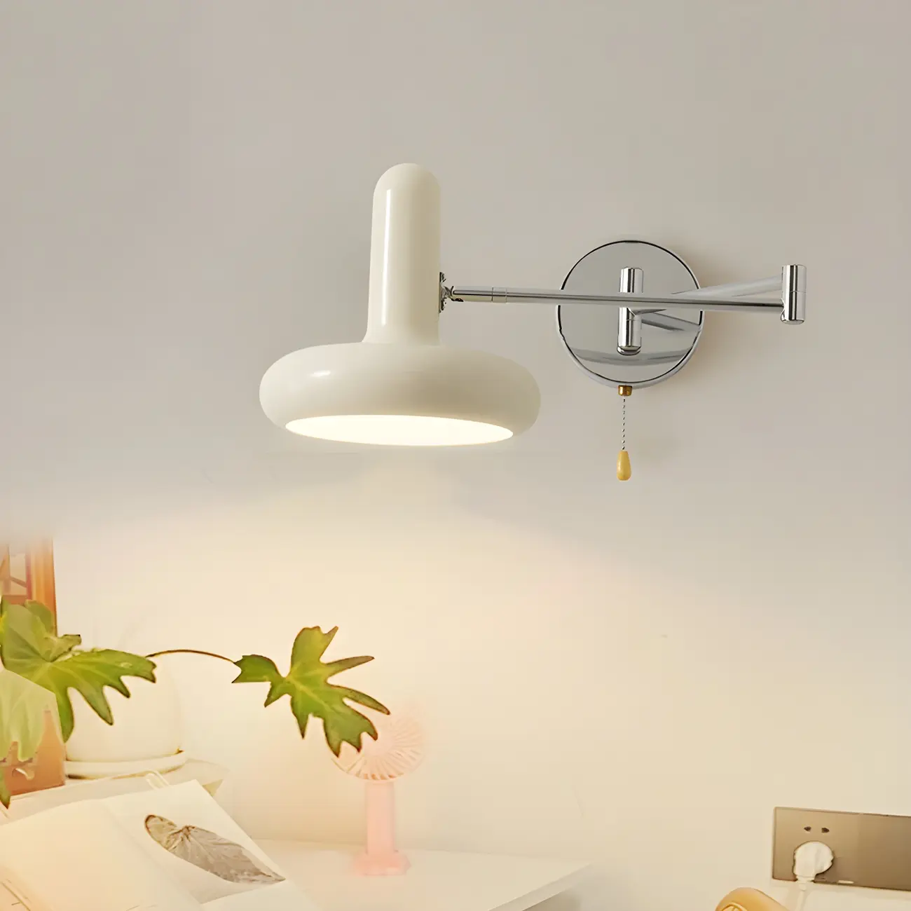 Industrial Metal Stylish Swing Arm Wall Light