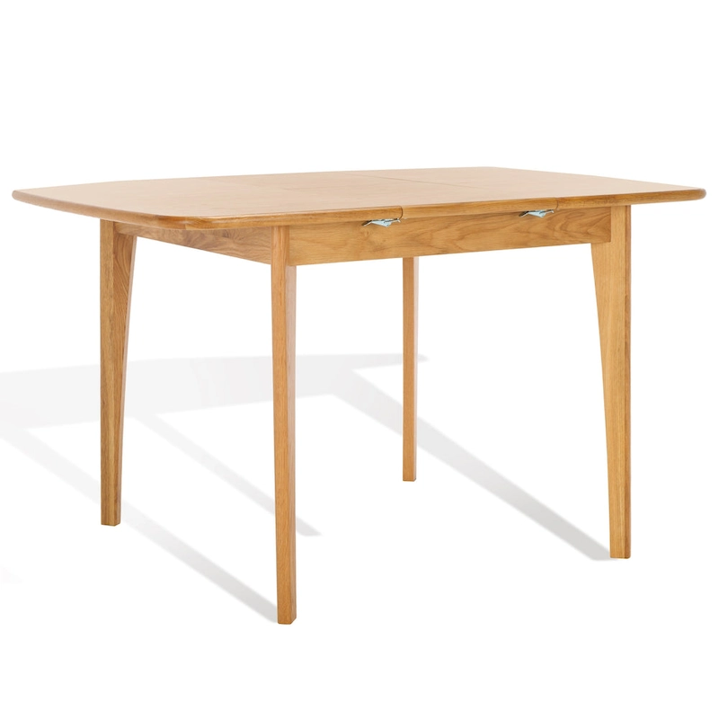 SAFAVIEH Couture Jeanick Extendable Dining Table - 50 W x 50 D x 30 H - 50Wx50Dx30H