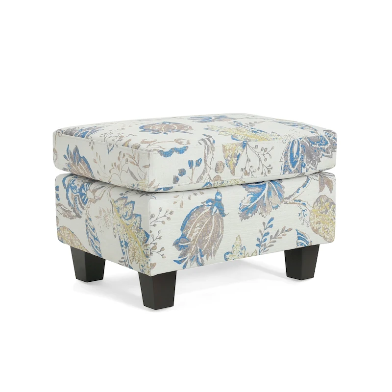 Rosella Fabric Ottoman by Christopher Knight Home