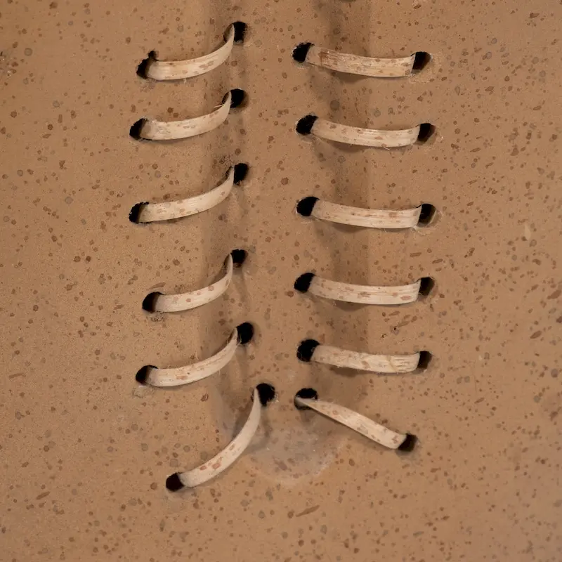 Sagebrook Home Neutral Textured Ceramic Artisan Vase