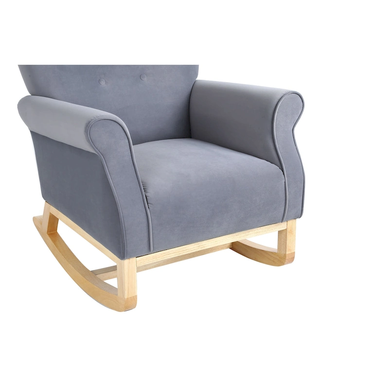 Velvet Rocking Chair