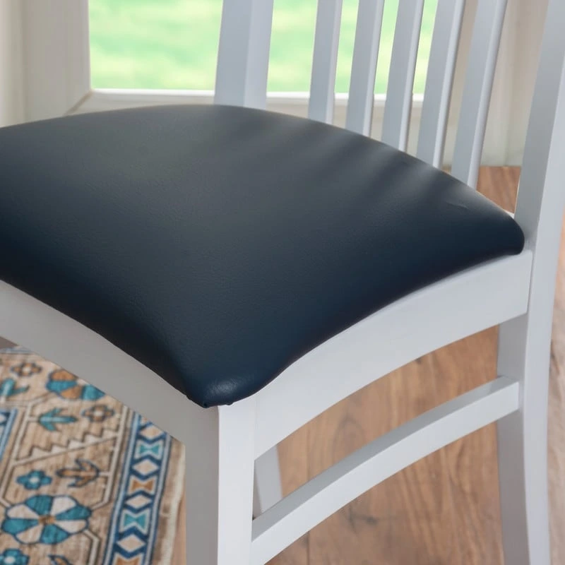 Linon White Wyeth Chair (Set of 2)