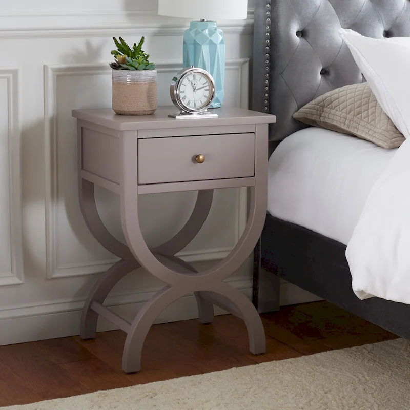 Liller 1-Drawer Accent Table Nightstand (Fully Assembled) - 18 W x 15 D x 27 H - 18Wx15Dx27H