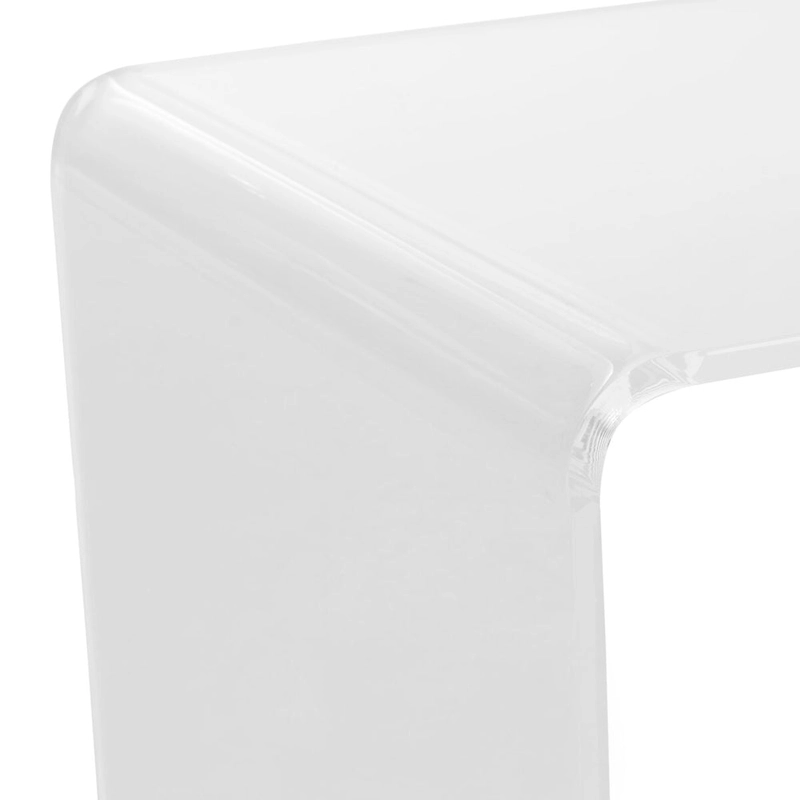 SAFAVIEH Alfredine Clear Acrylic Coffee Table - 35.4 x 17.7 x 13.8 - 35Wx18Dx14H