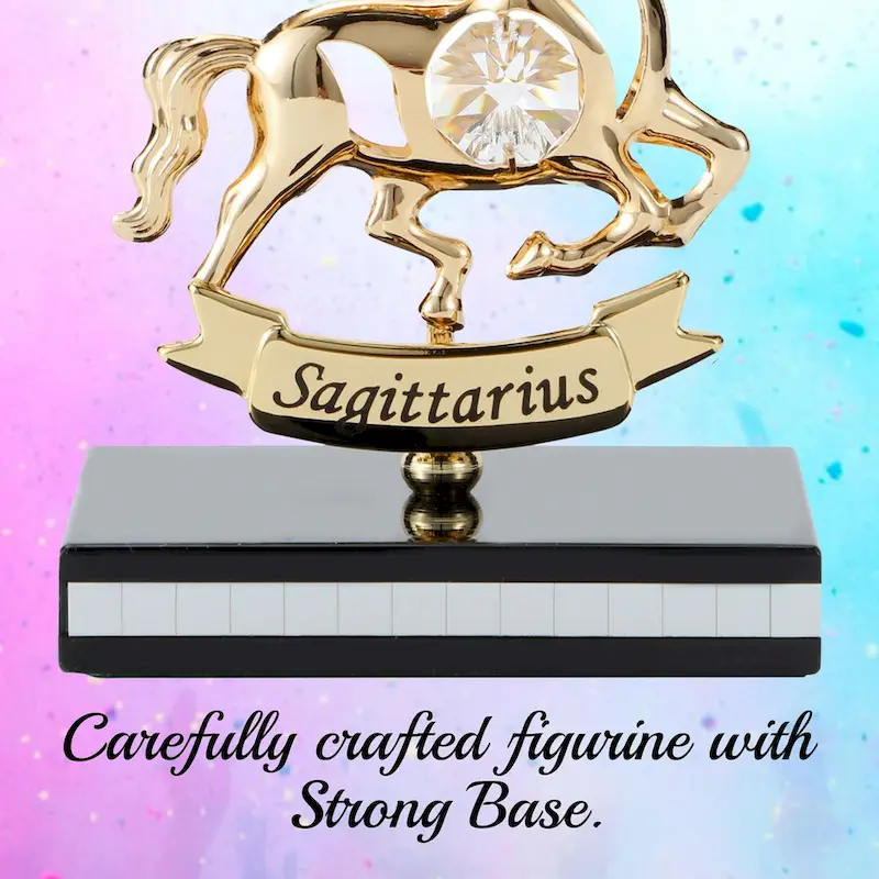 Matashi 24K Gold Plated Zodiac Astrological Sign Sagittarius Figurine