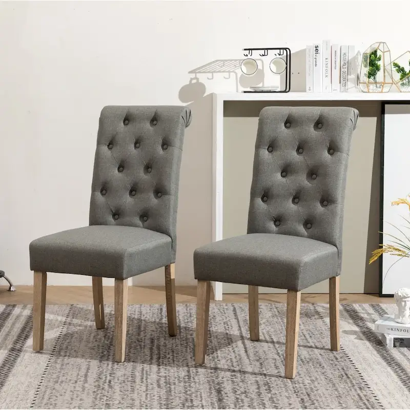 Copper Grove Schwalbach Upholstered Parsons Dining Chair (Set of 2)
