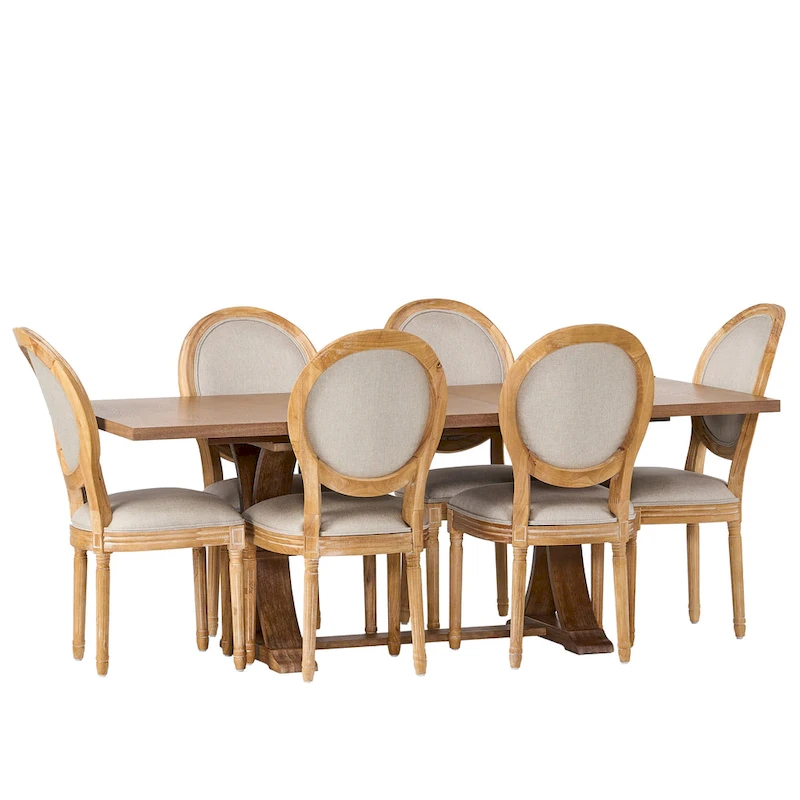 Derring 7 Piece Dining Set by Christopher Knight Home