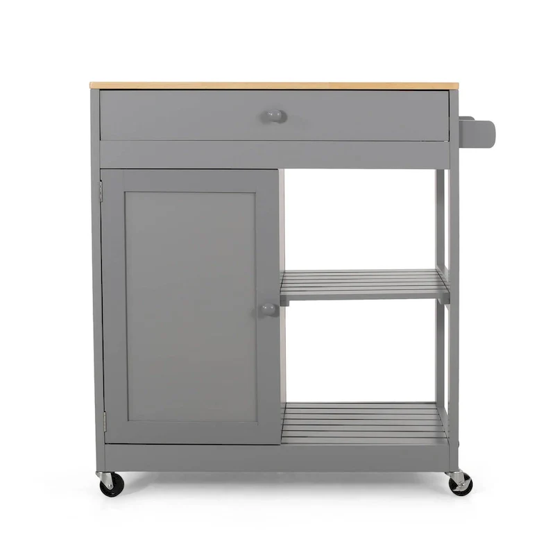 Telfair Kitchen Cart with Wheels by Christopher Knight Home