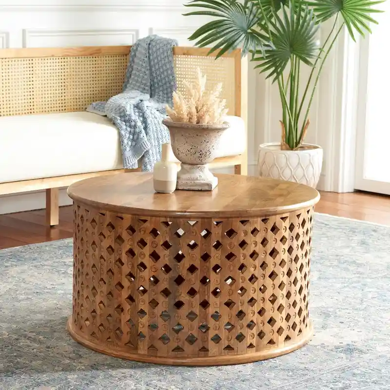 Round Coffee Table - 28 L x 28 D x 16 H - 28Wx28Dx16H