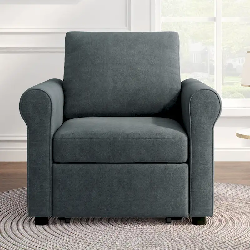 3-in-1 Sofa Bed Chair Convertible Sleeper Chair Bed