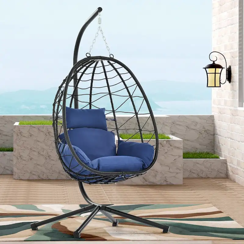 Waterproof Wicker Swing Chair