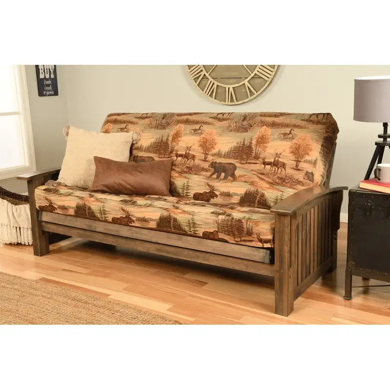 Somette Washington Full-size Futon Frame with Mattress