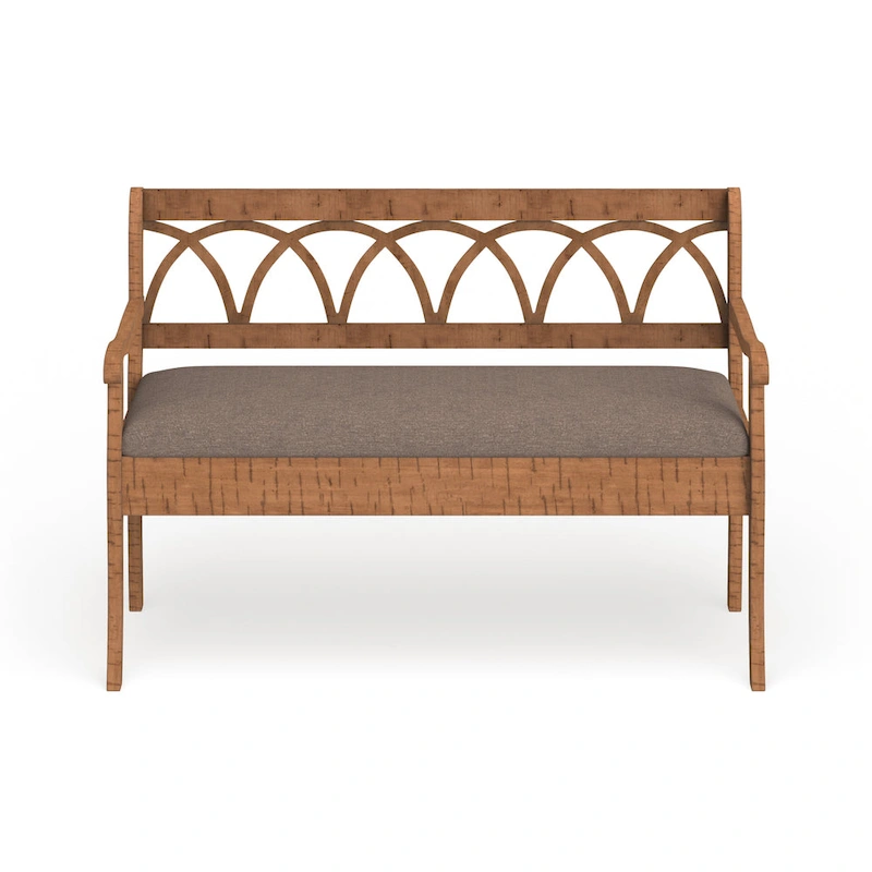 Copper Grove Watchorn Storage Bench with Seat Cushion