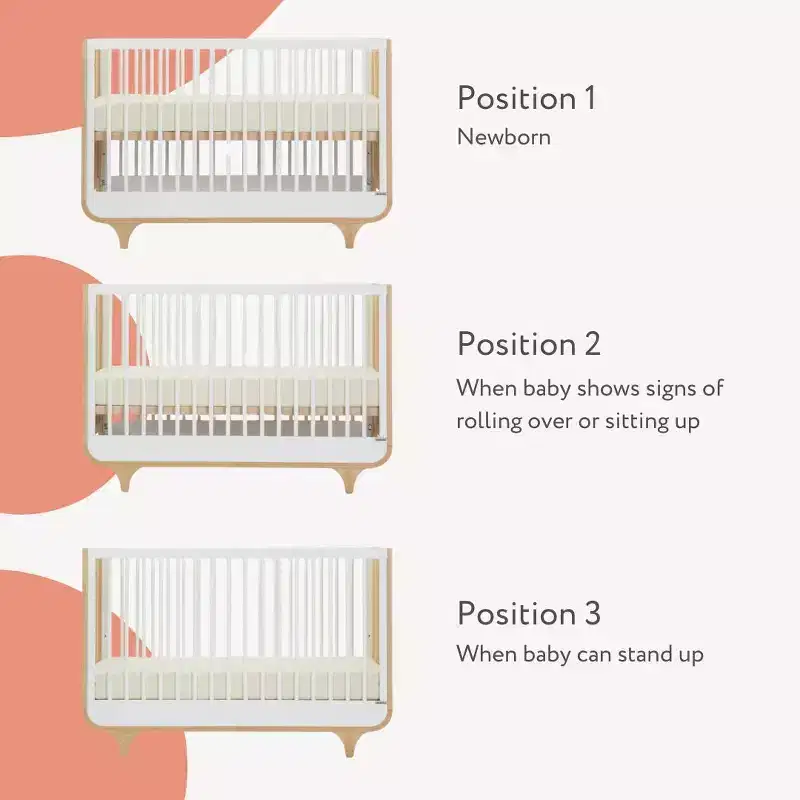 Jolly 3-in-1 Convertible Crib