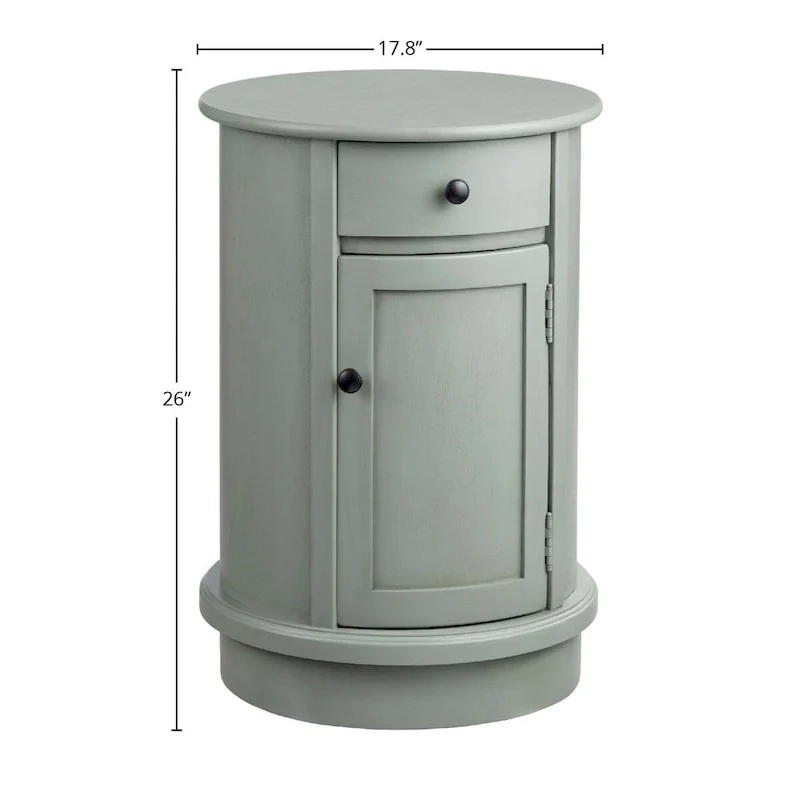 Bexley 26 2-Door Accent Cabinet, Gray