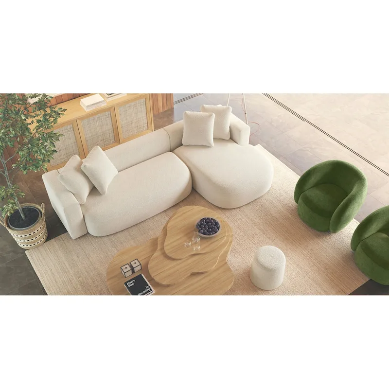 Poly & Bark Poole Swivel Lounge Chair