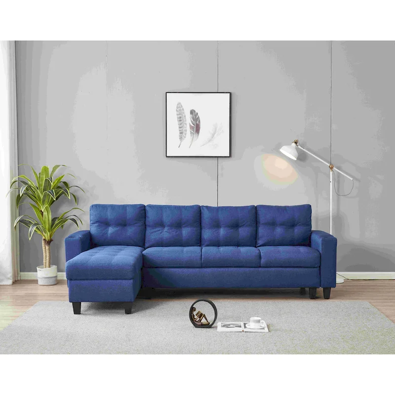 Reversible Chaise Sectional Sofa
