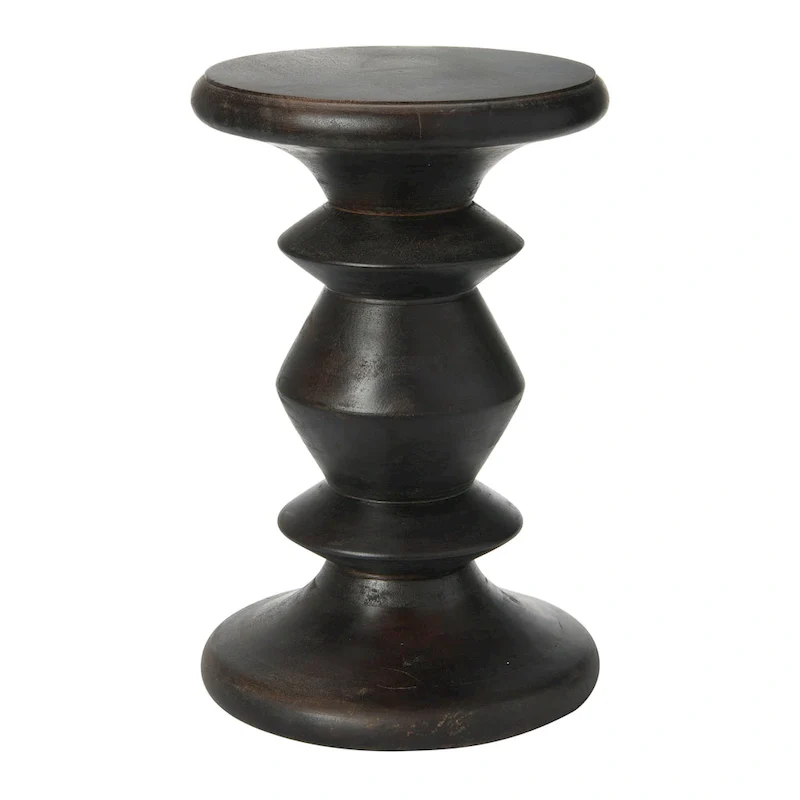 Berns Mid Century Modern Solid Wood End Table or Stool